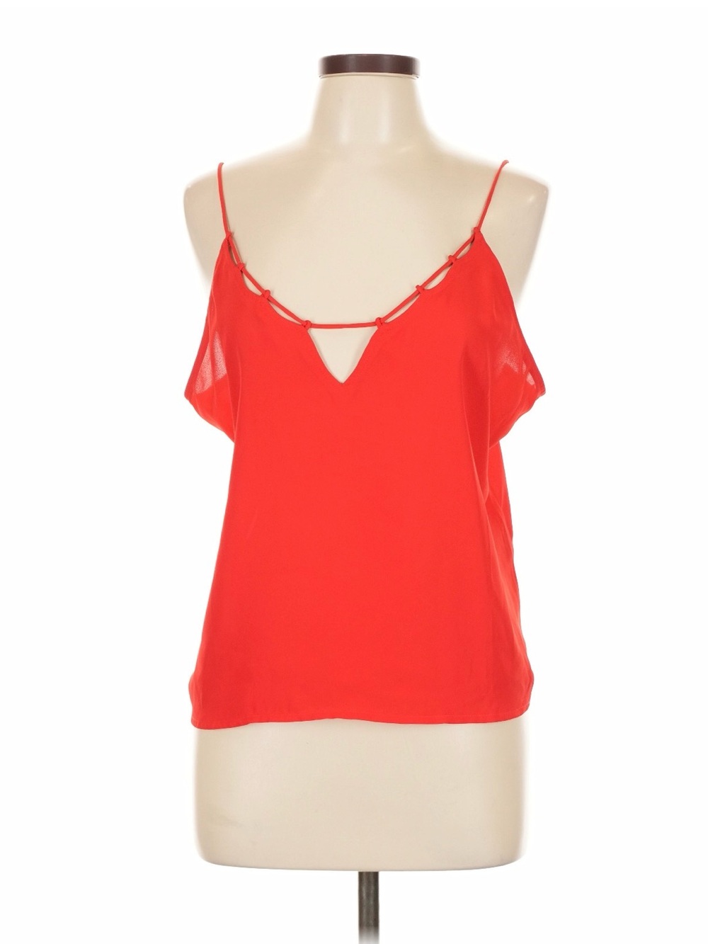 Leith Red Spaghetti-Strap Camisole